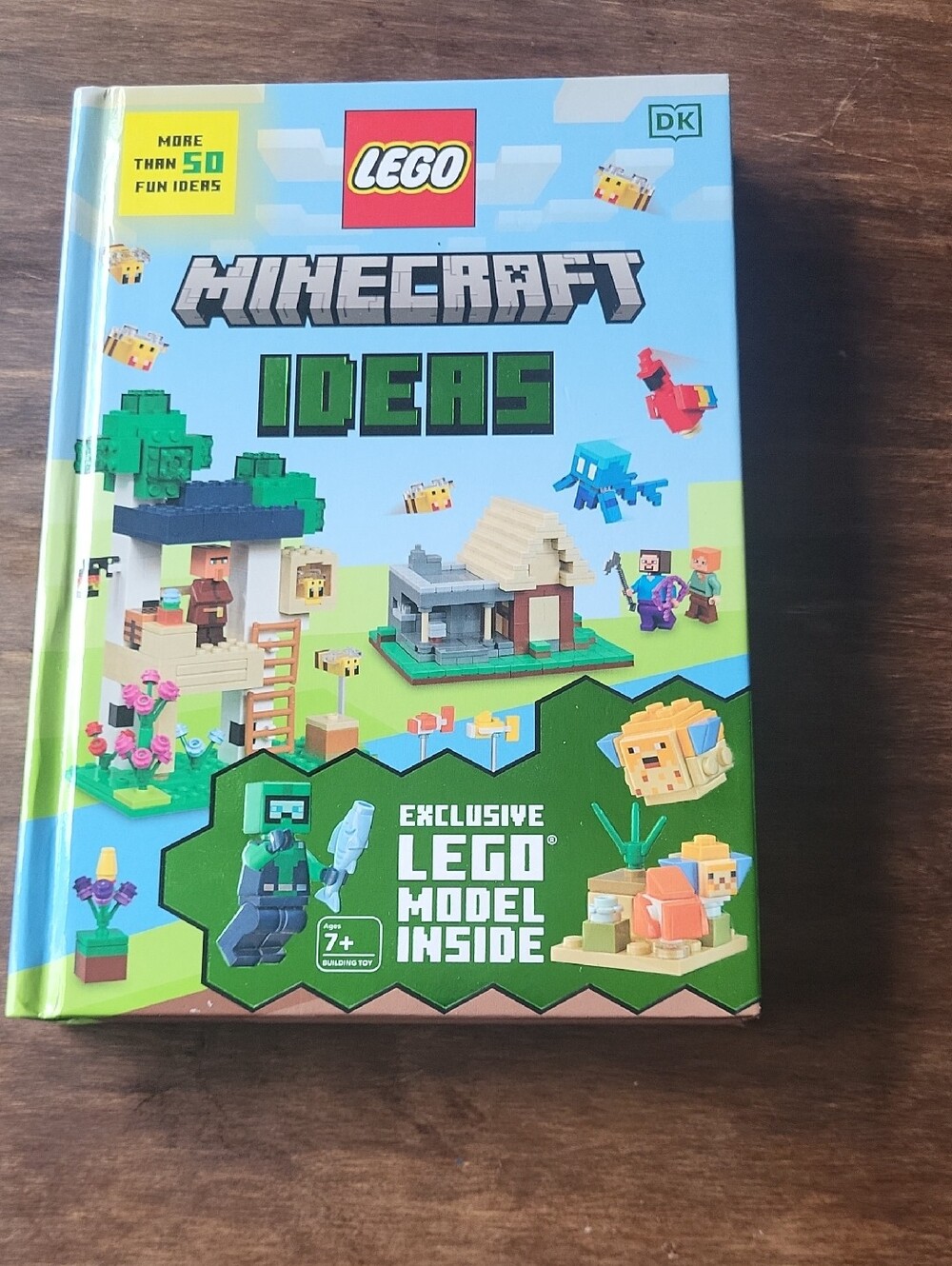 LEGO Minecraft Ideas Book - Lego Pieces Not Included